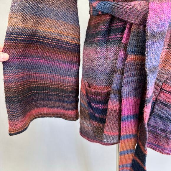 Trina Turk Wine Country Bosworth Self-Tie Wool-Blend Sweater Size - Picture 5 of 16